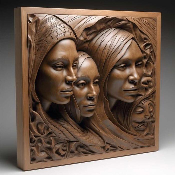 نموذج ثلاثي الأبعاد لآلة CNC 3D Art 